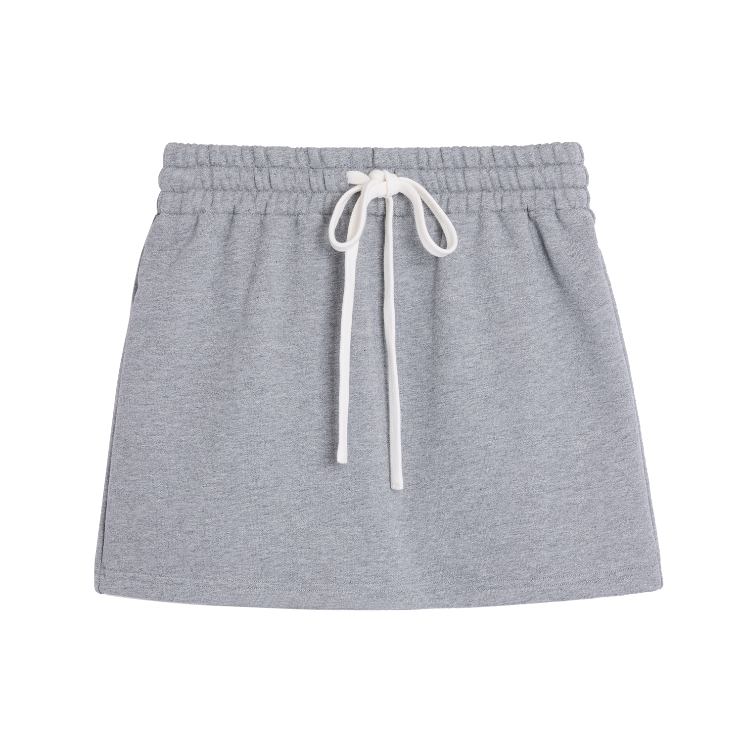 Alright Then Multicolor Cotton Jersey Skirt with Drawstring