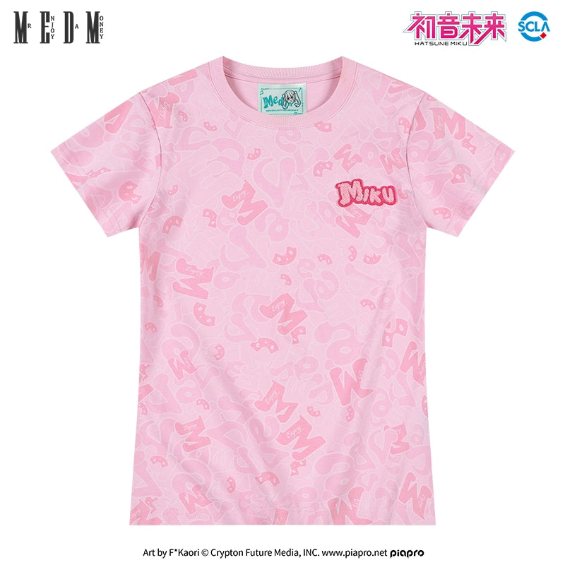 MEDM Hatsune Miku Women's Camouflage T-Shirt - Summer Collection