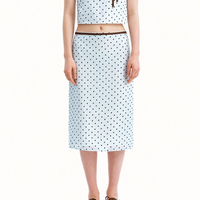 Puki Puki French Polka Dot Bow Sling Set