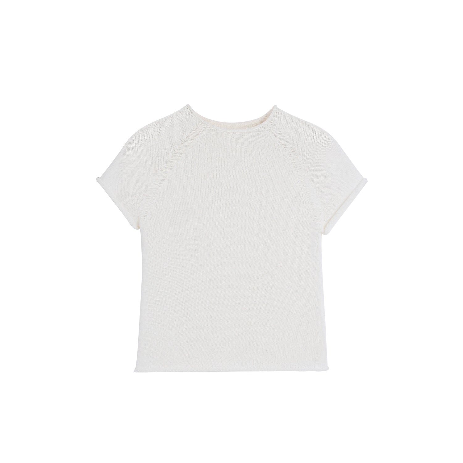 Alright Then Tri-Color Linen Cotton T-Shirt - Short Sleeve