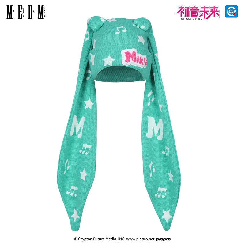 MEDM Hatsune Miku Double Ponytail Knit Cap for All
