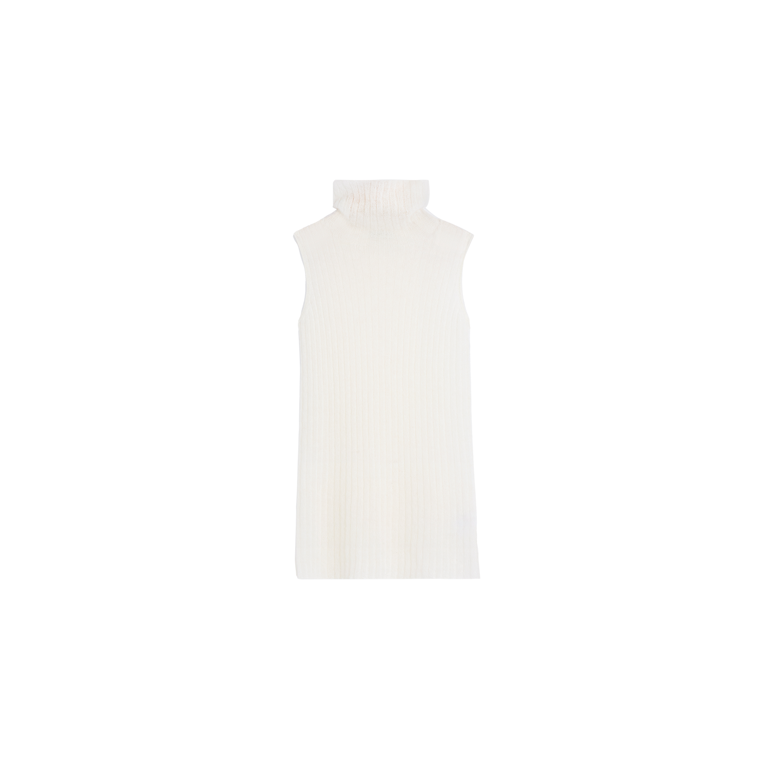 Alright Then Stylish Multicolor Alpaca Wool Sleeveless Knit Top