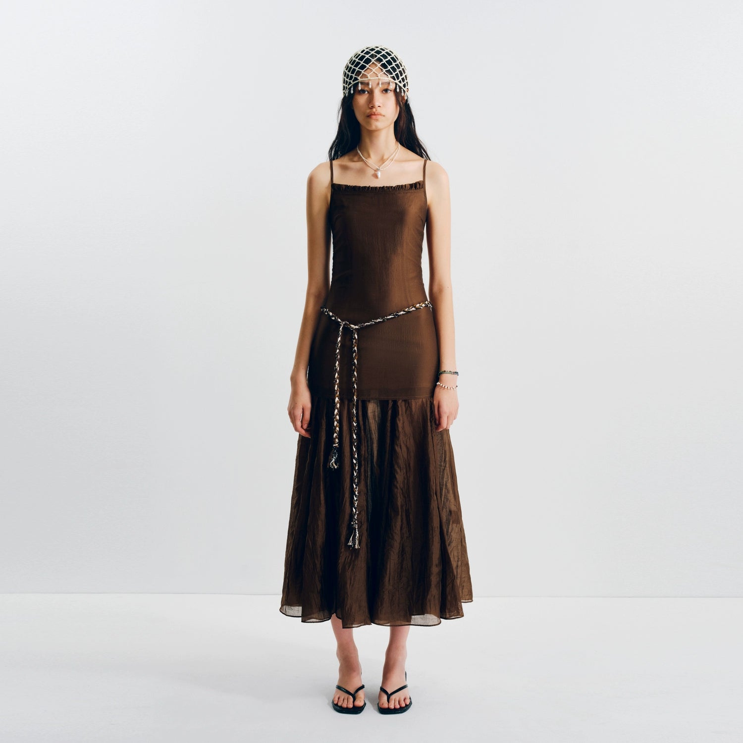 Puki Puki Tencel Breathable Retro Dress