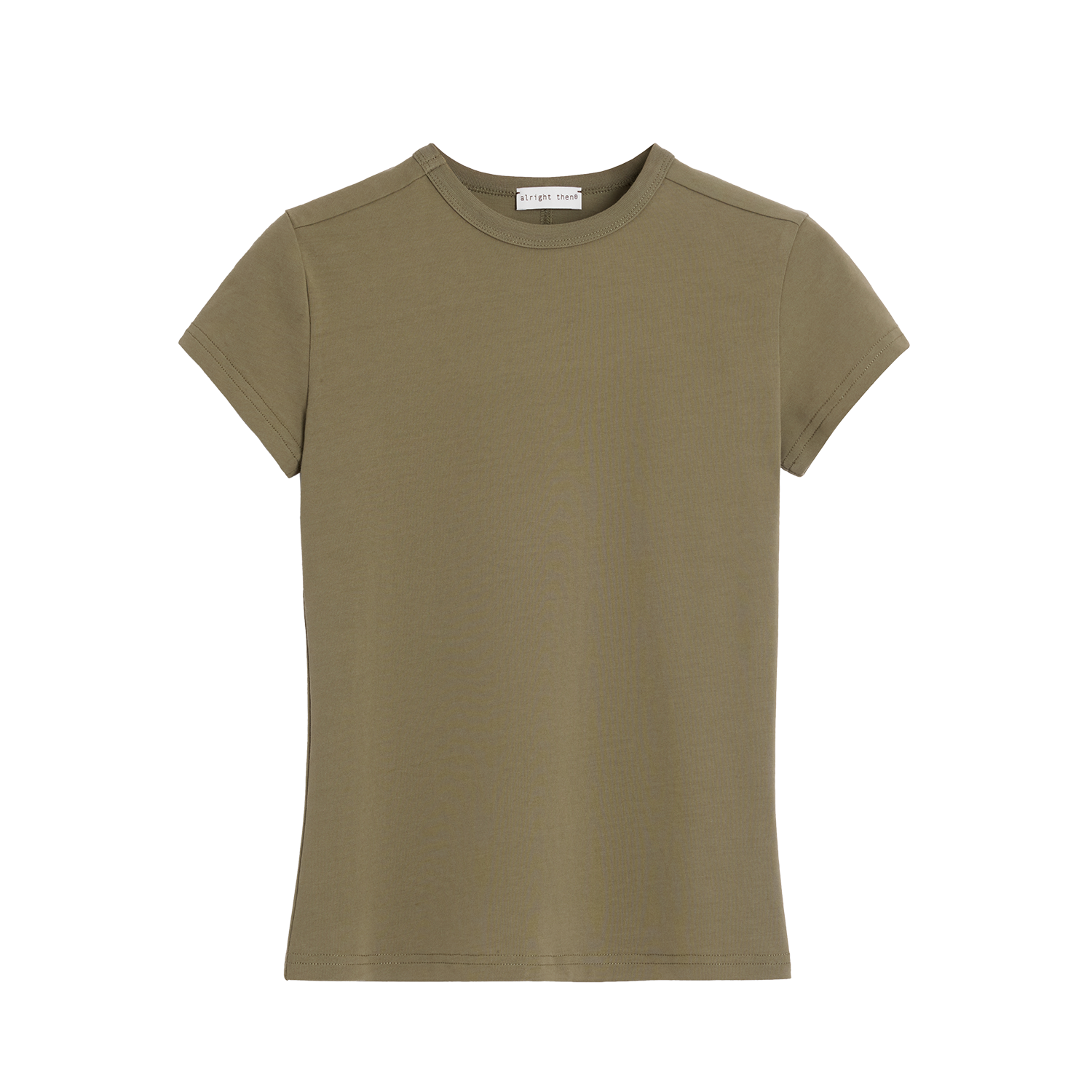 Alright Then Summer Classic Versatile Multicolor Cotton T-Shirt