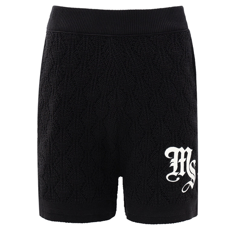 MEDM Men's Summer Mesh Embroidered Shorts - Casual Style
