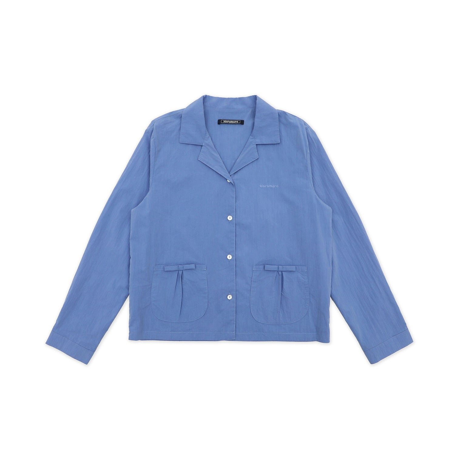 MoroMoro Classic Minimalist Long Sleeve Shirt with Pockets