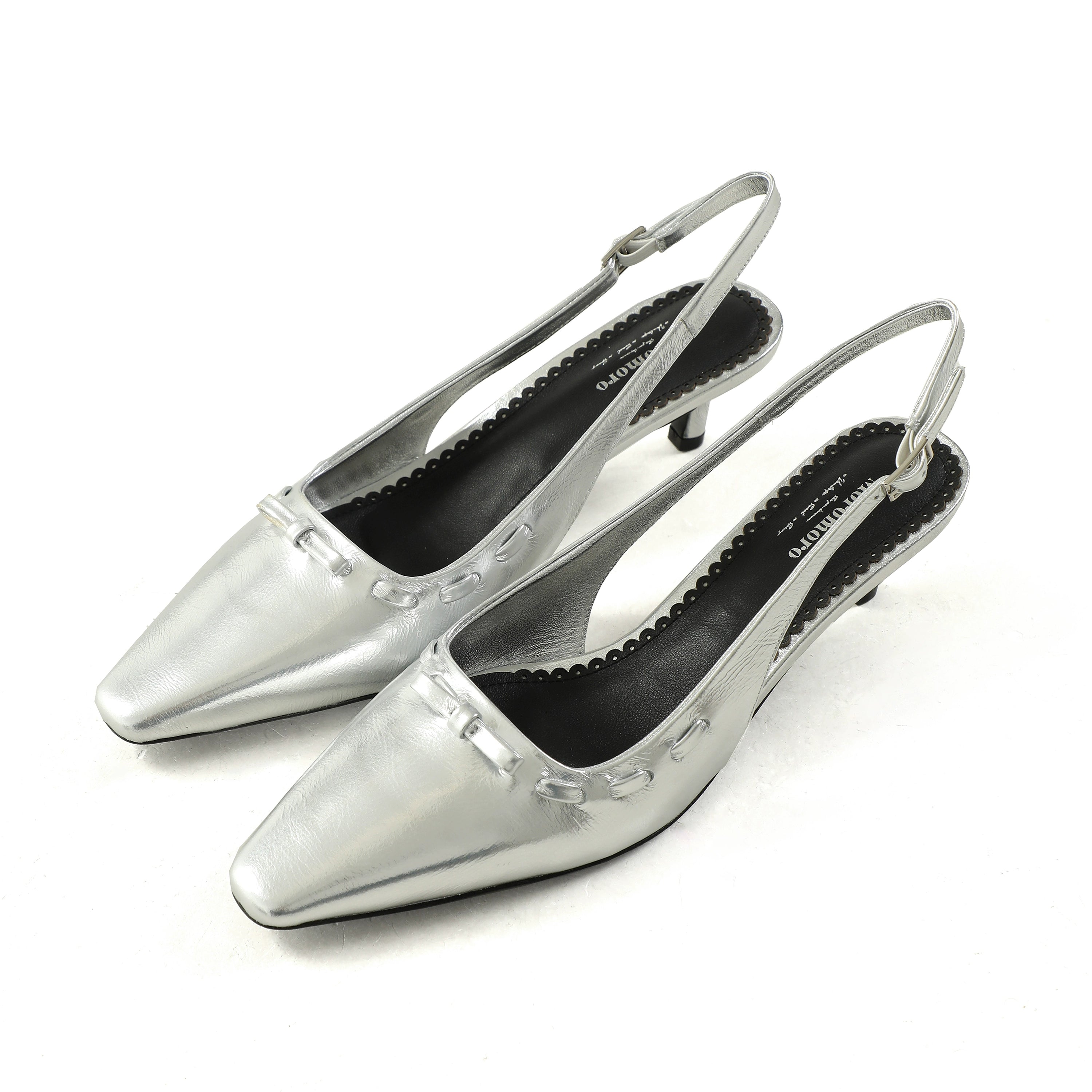MoroMoro Elegant Imported Goatskin Heels