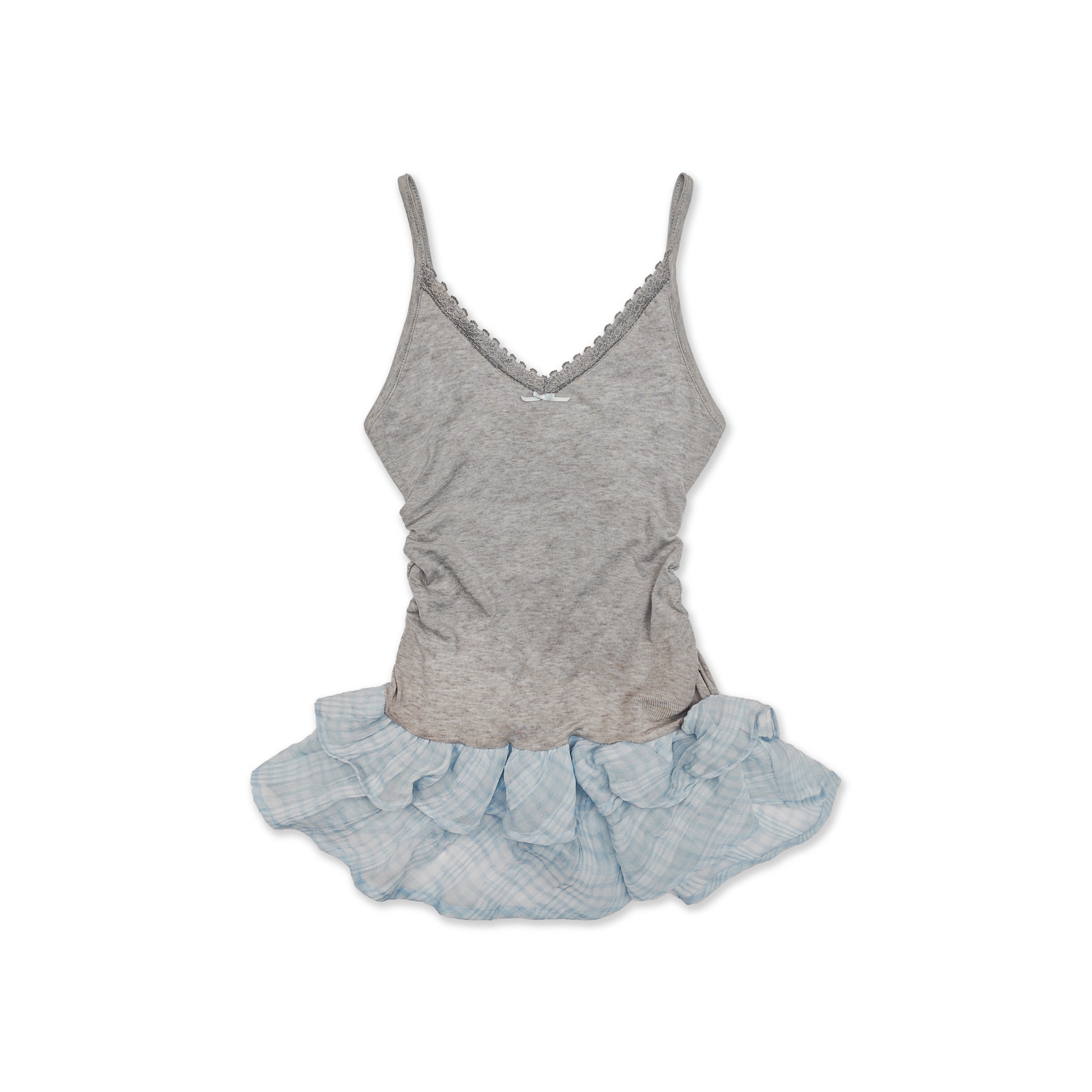 MoroMoro Women's Tencel Wool Ruffle Camisole