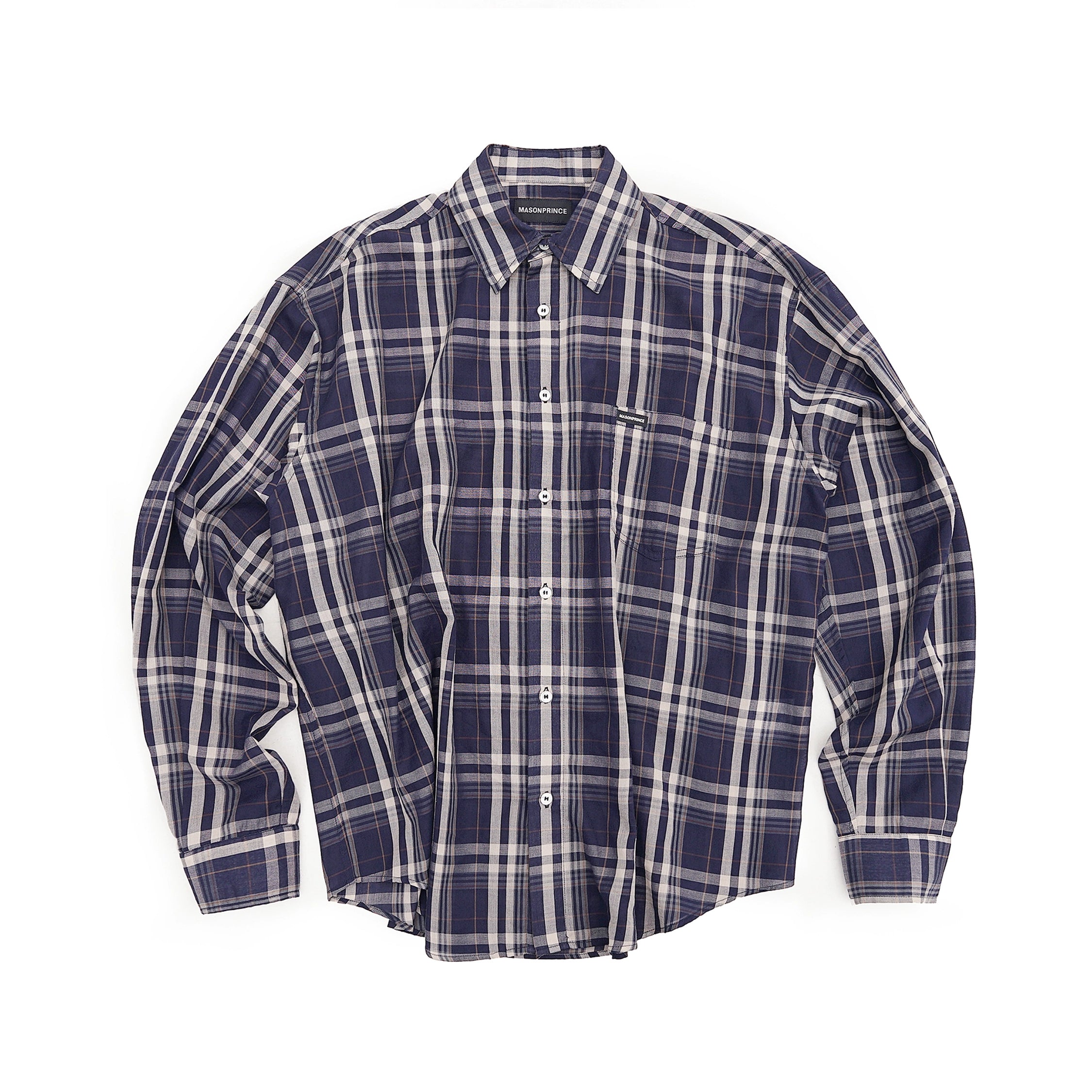 Mason Prince Lightweight Plaid Sun-Protective Shirt with Dual Style