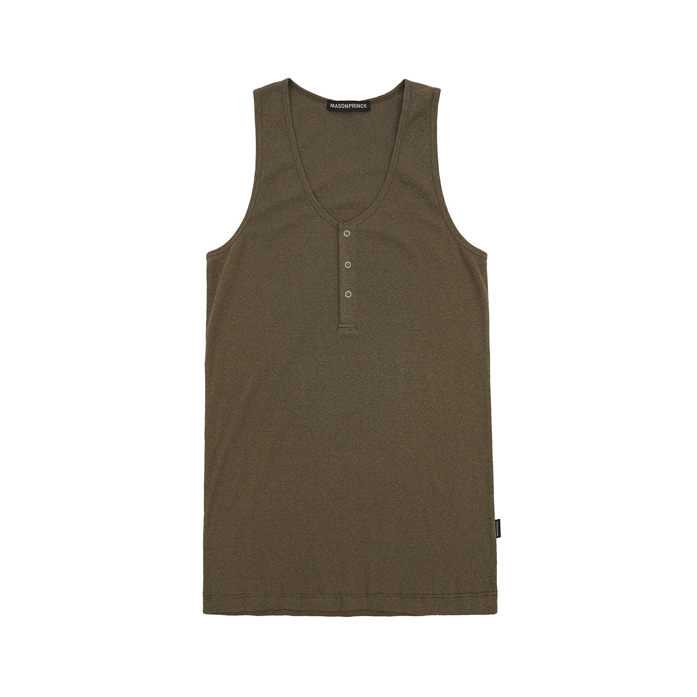 Mason Prince Multi-Color Cotton Snap Button Undershirt