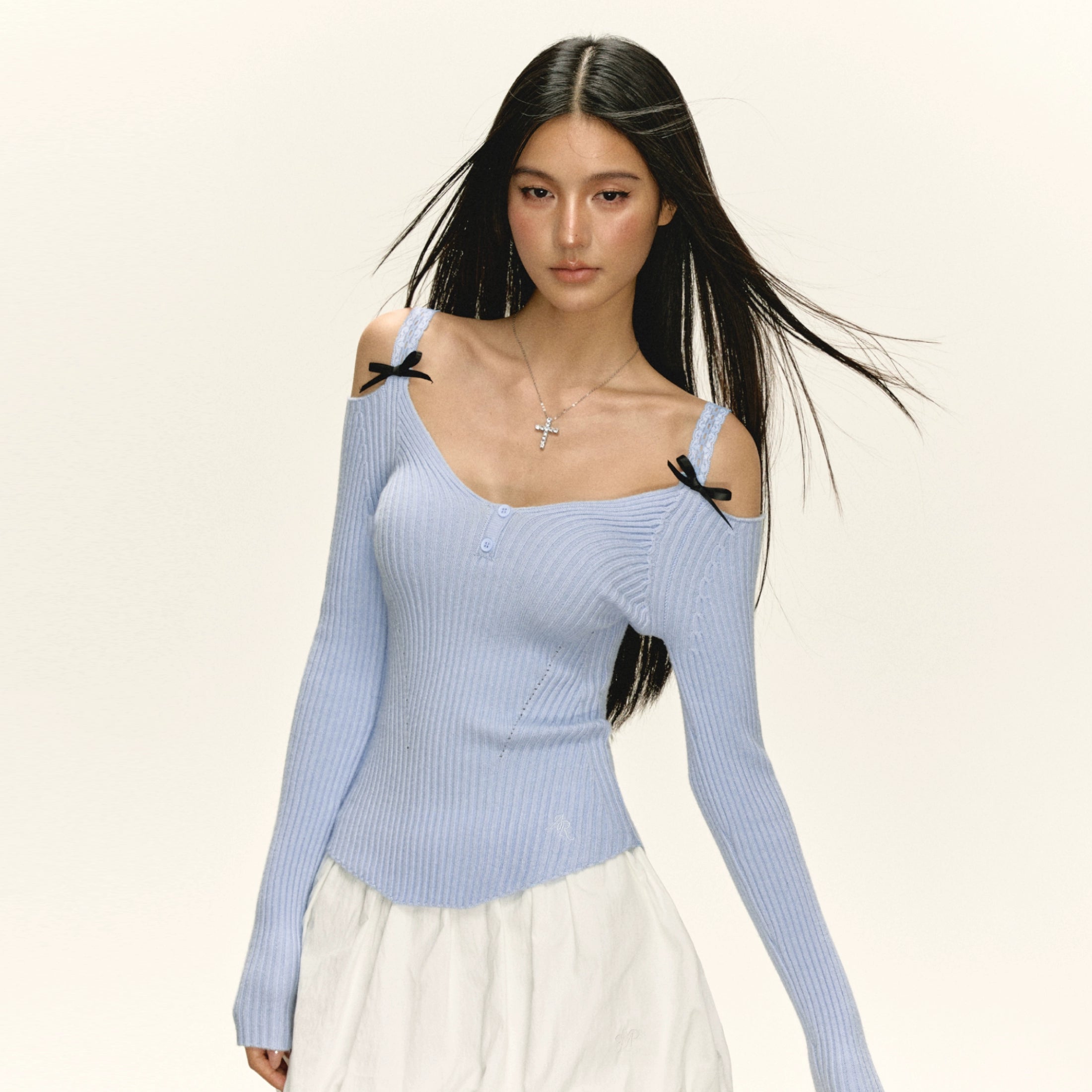 Ariseism Retro Wool Knit Sweater for Women