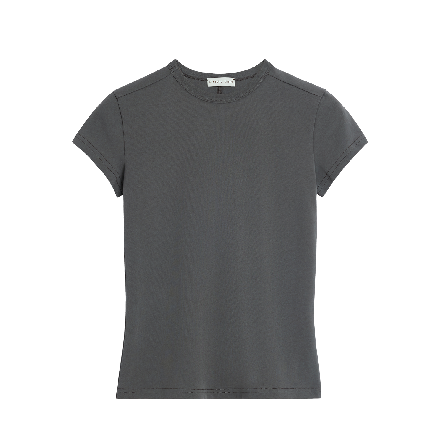 Alright Then Summer Classic Versatile Multicolor Cotton T-Shirt