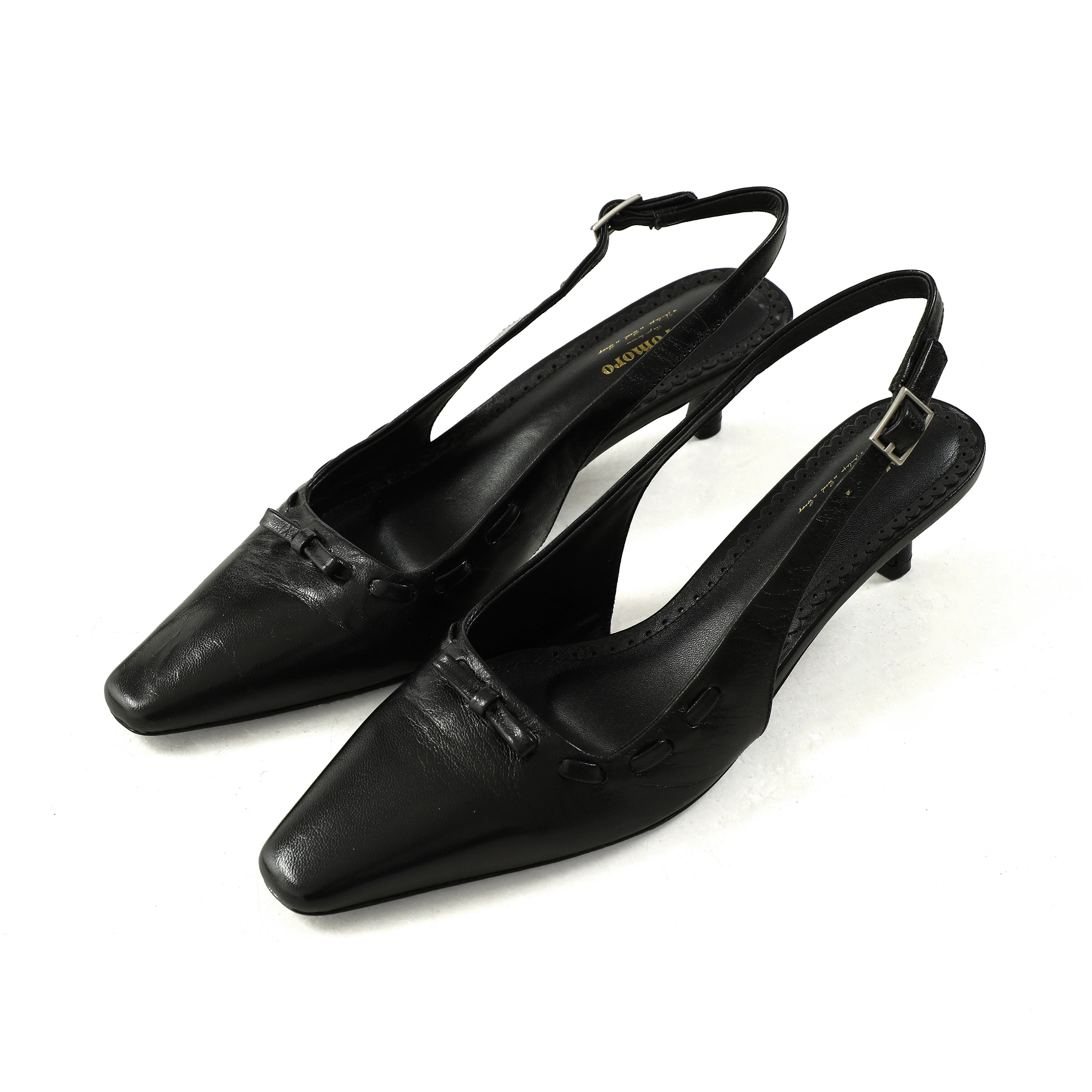 MoroMoro Elegant Imported Goatskin Heels