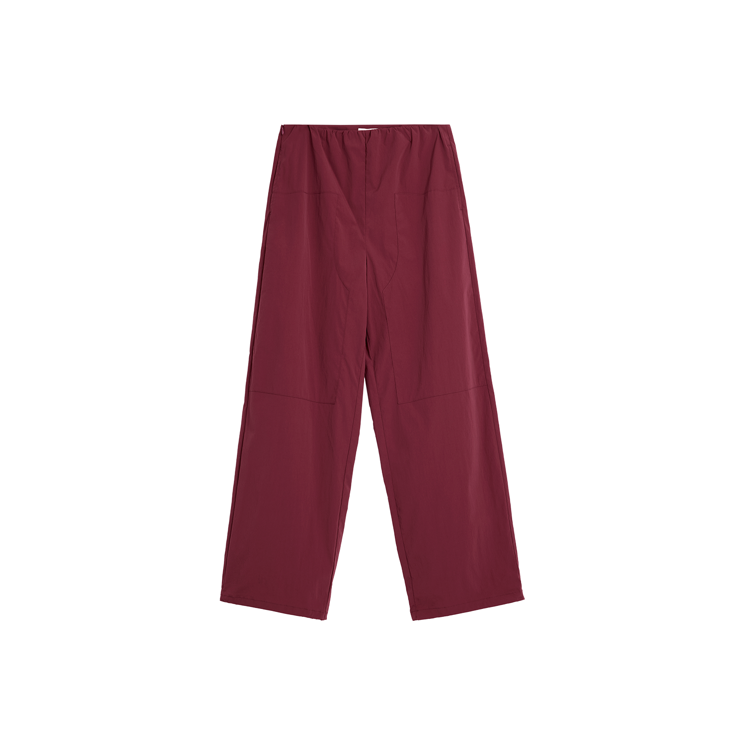 Alright Then Casual Wide Leg Athletic Pants with Zipper Pockets
