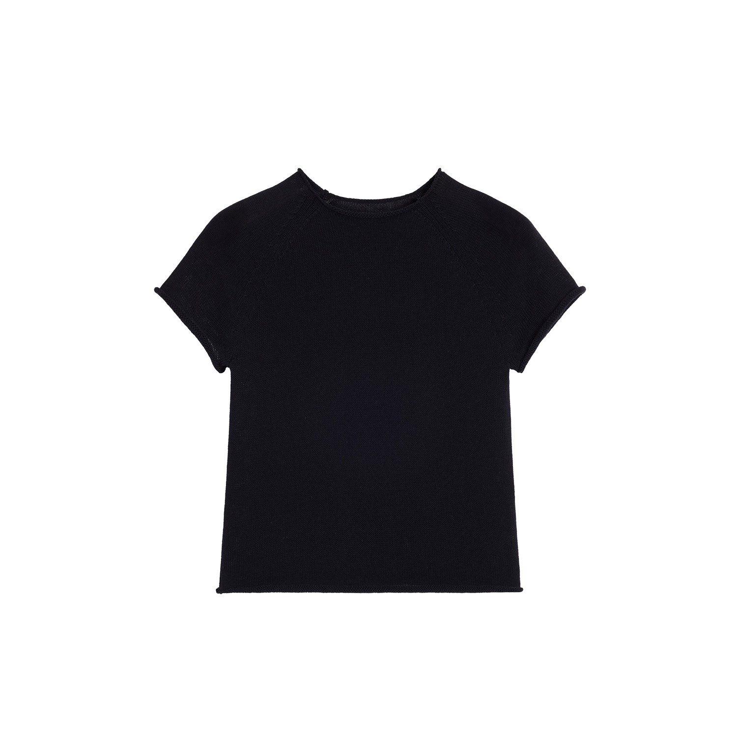 Alright Then Tri-Color Linen Cotton T-Shirt - Short Sleeve