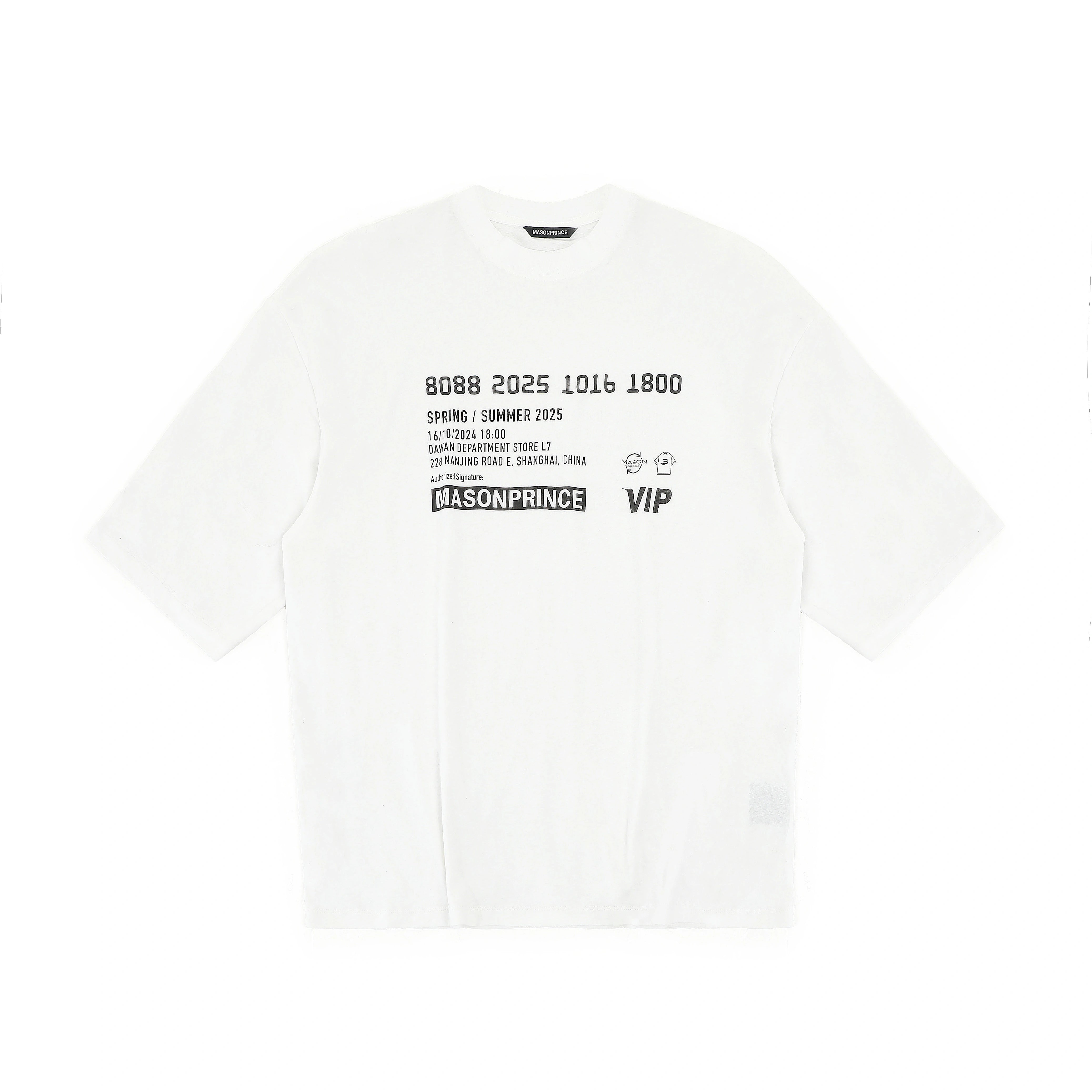 MASONPRINCE VIP Collection Short Sleeve T-shirt