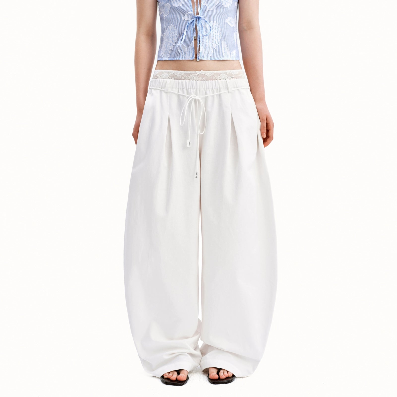 Puki Puki Original Casual Wide-Leg Trousers