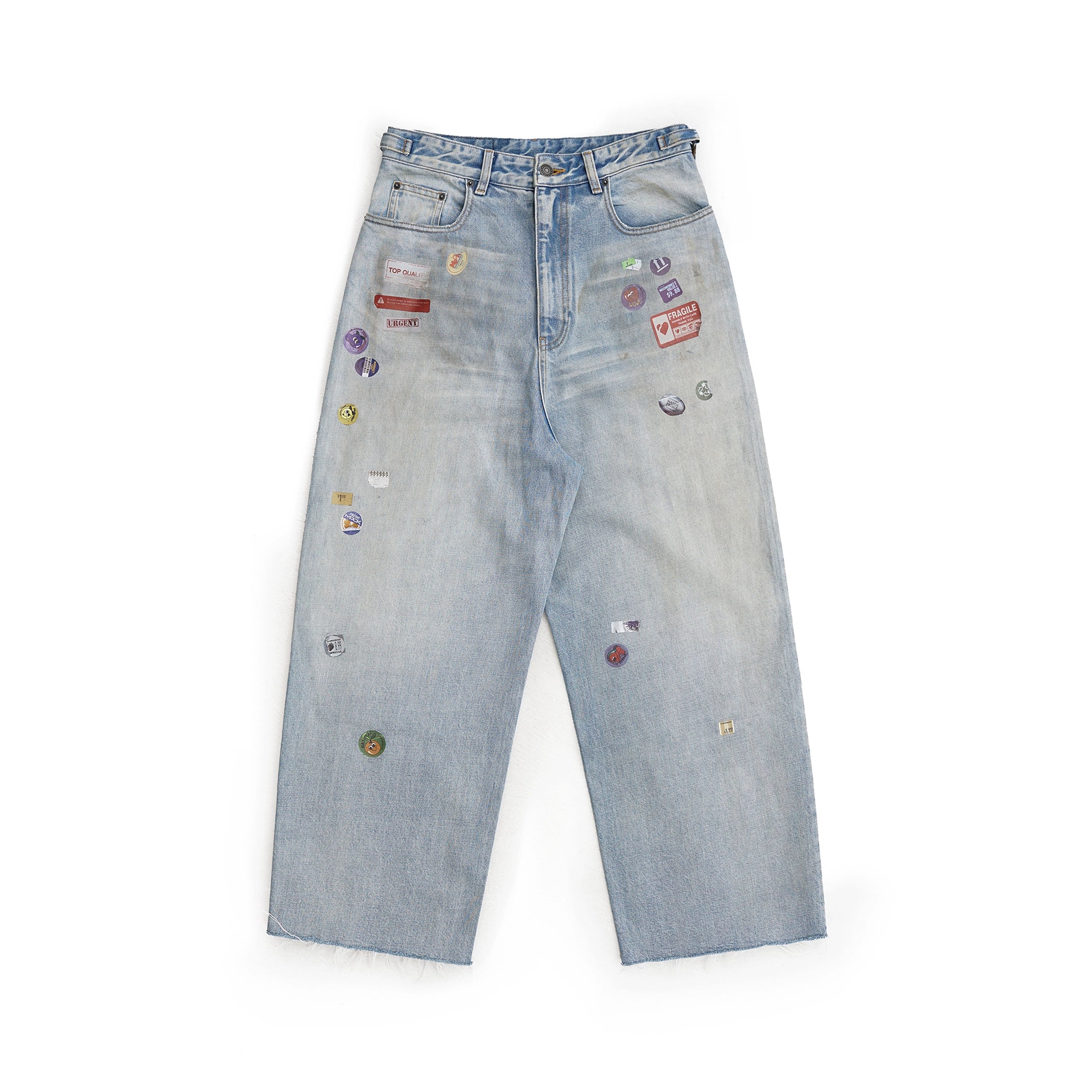 Mason Prince * Vintage Light Blue Beach Denim Trousers