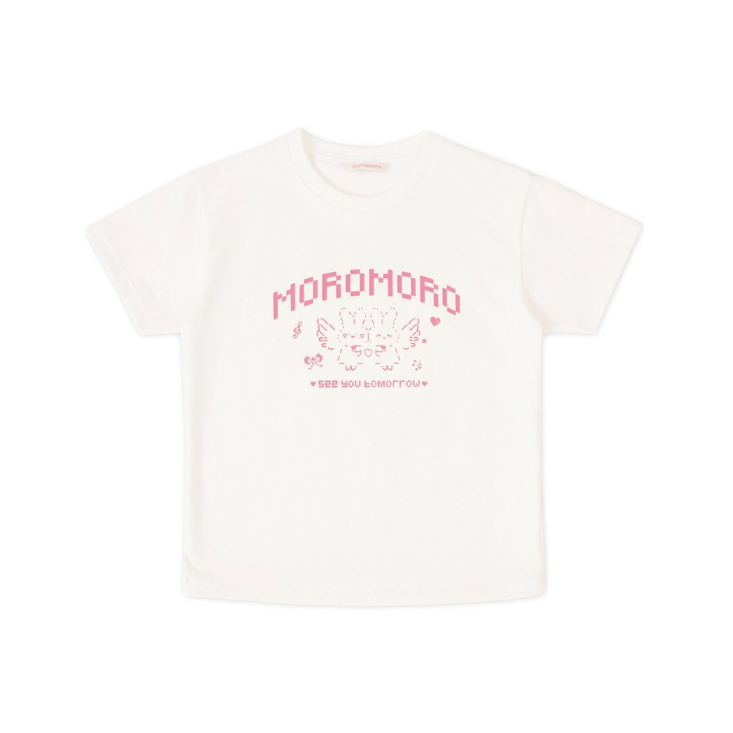 MoroMoro Y2K Angel Rabbit Graphic Tee