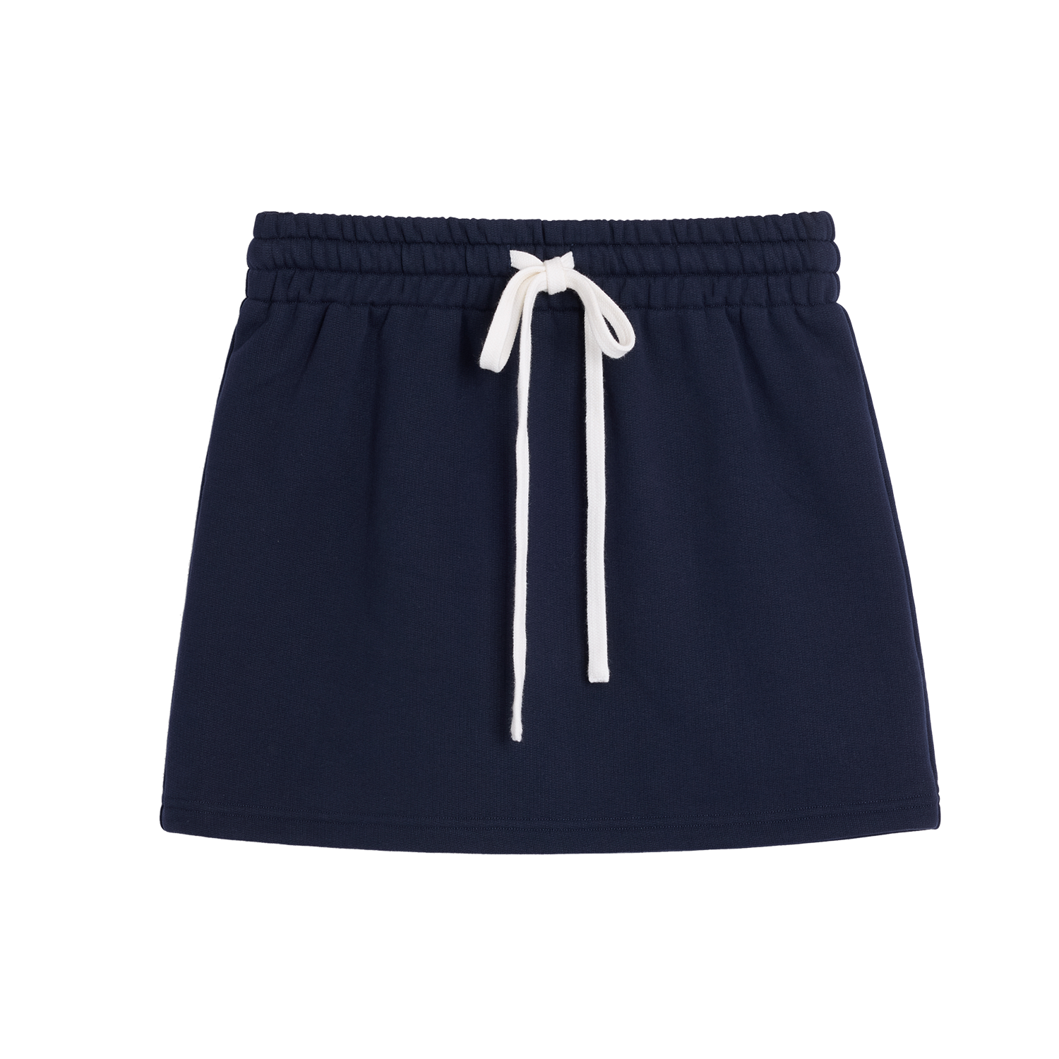 Alright Then Multicolor Cotton Jersey Skirt with Drawstring