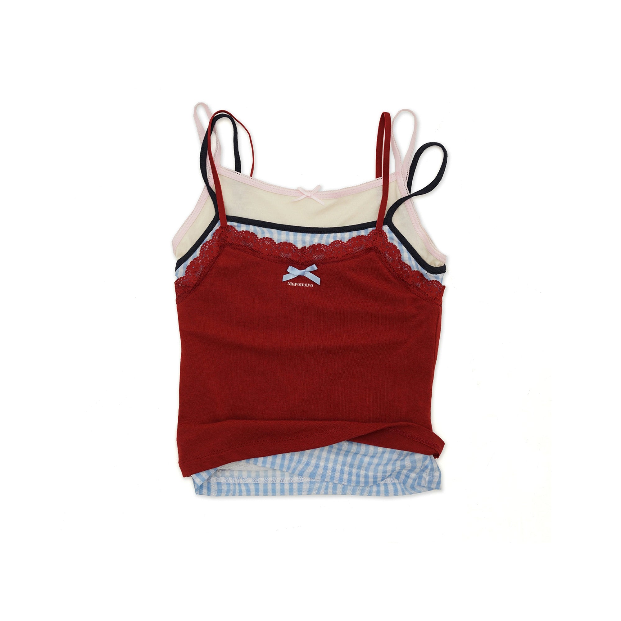 MoroMoro Triple Layered Lace Cami Top for Women