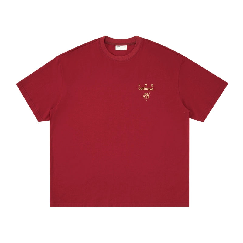 FPA Store Short Sleeve Ice Leather Tee for Couples