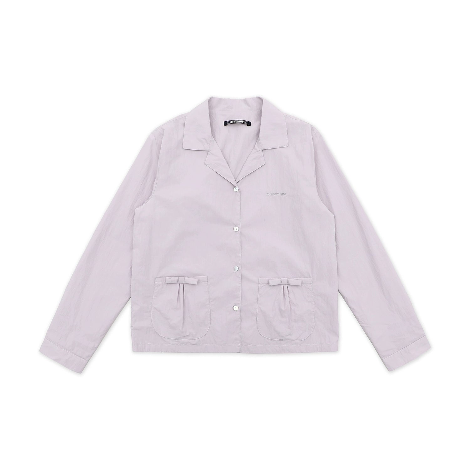 MoroMoro Classic Minimalist Long Sleeve Shirt with Pockets