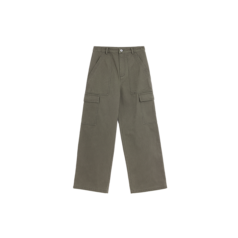 Alright Then Heavyweight Cotton Multi-Pocket Casual Work Pants