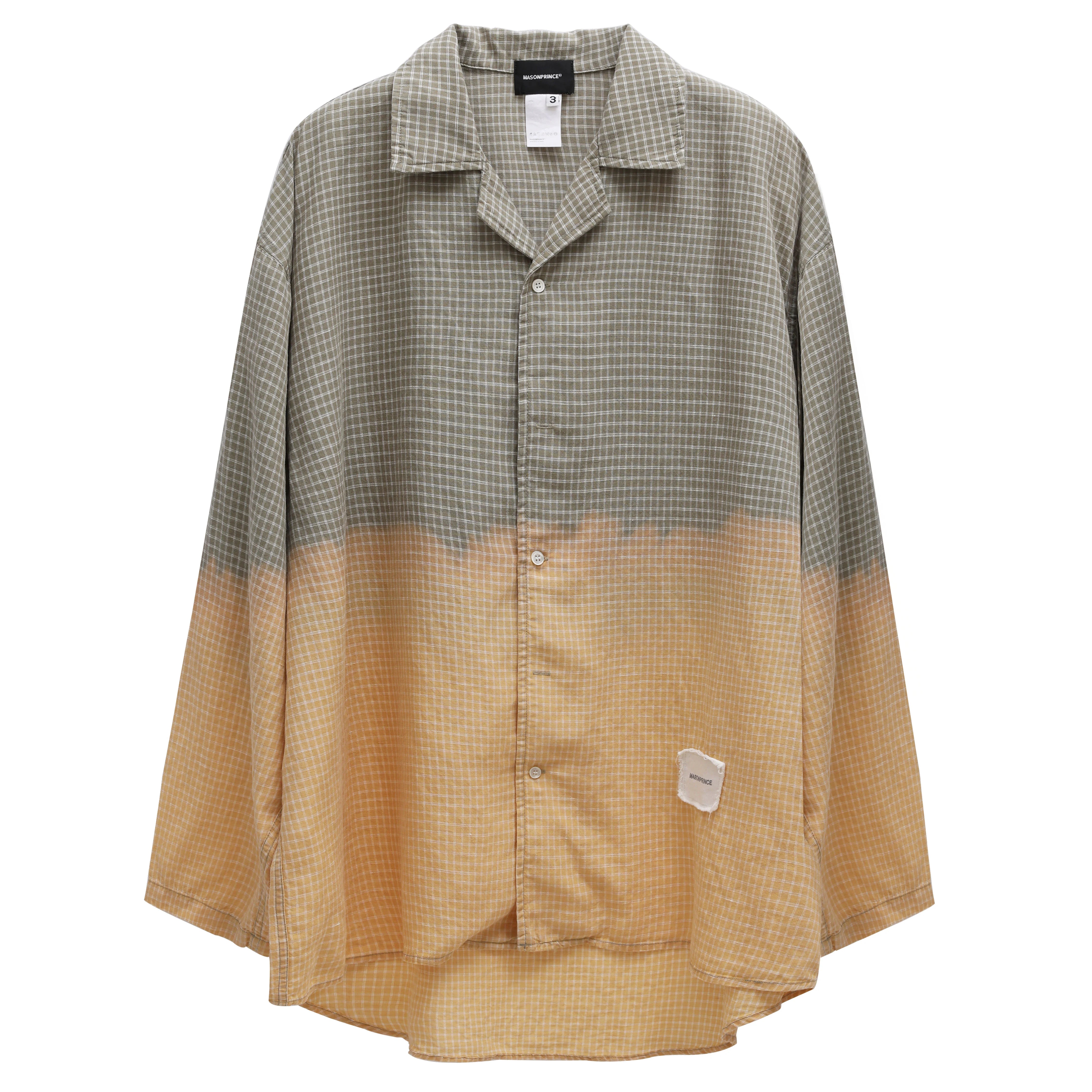 Mason Prince Gradient Plaid Long-Sleeve Shirt – Casual Chic