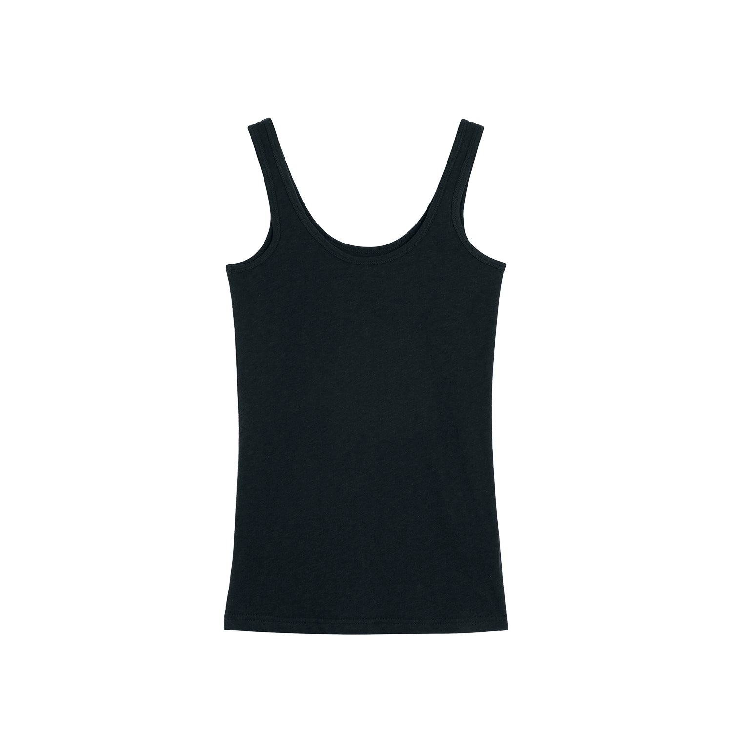 Alright then Basic U Neck Tank Top in Tri-Color