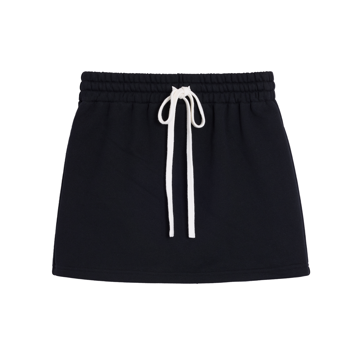 Alright Then Multicolor Cotton Jersey Skirt with Drawstring