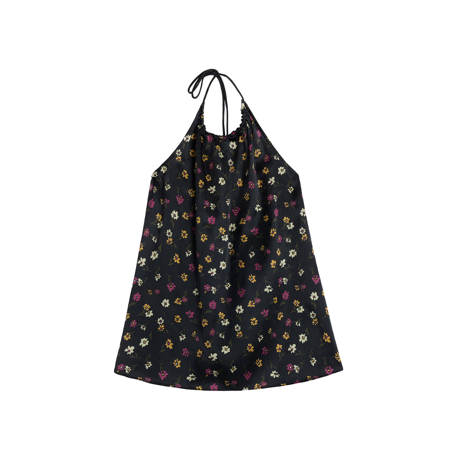 Alright Then Summer Floral Silk Camisole Vest