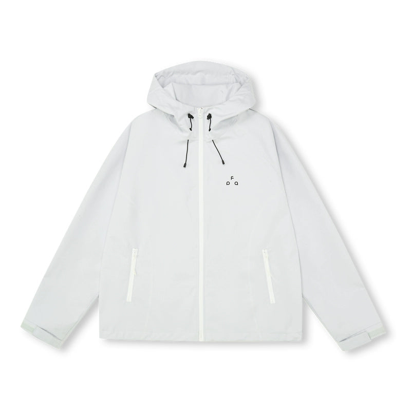 FPA Store Lightweight Windbreaker Jacket in Coconut White