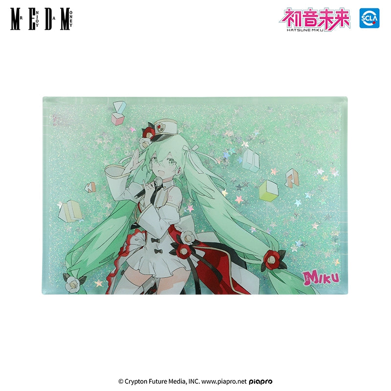 MEDM MEDMx Hatsune Miku co-branded series of peripheral acrylic brick desktop ornaments room decorations