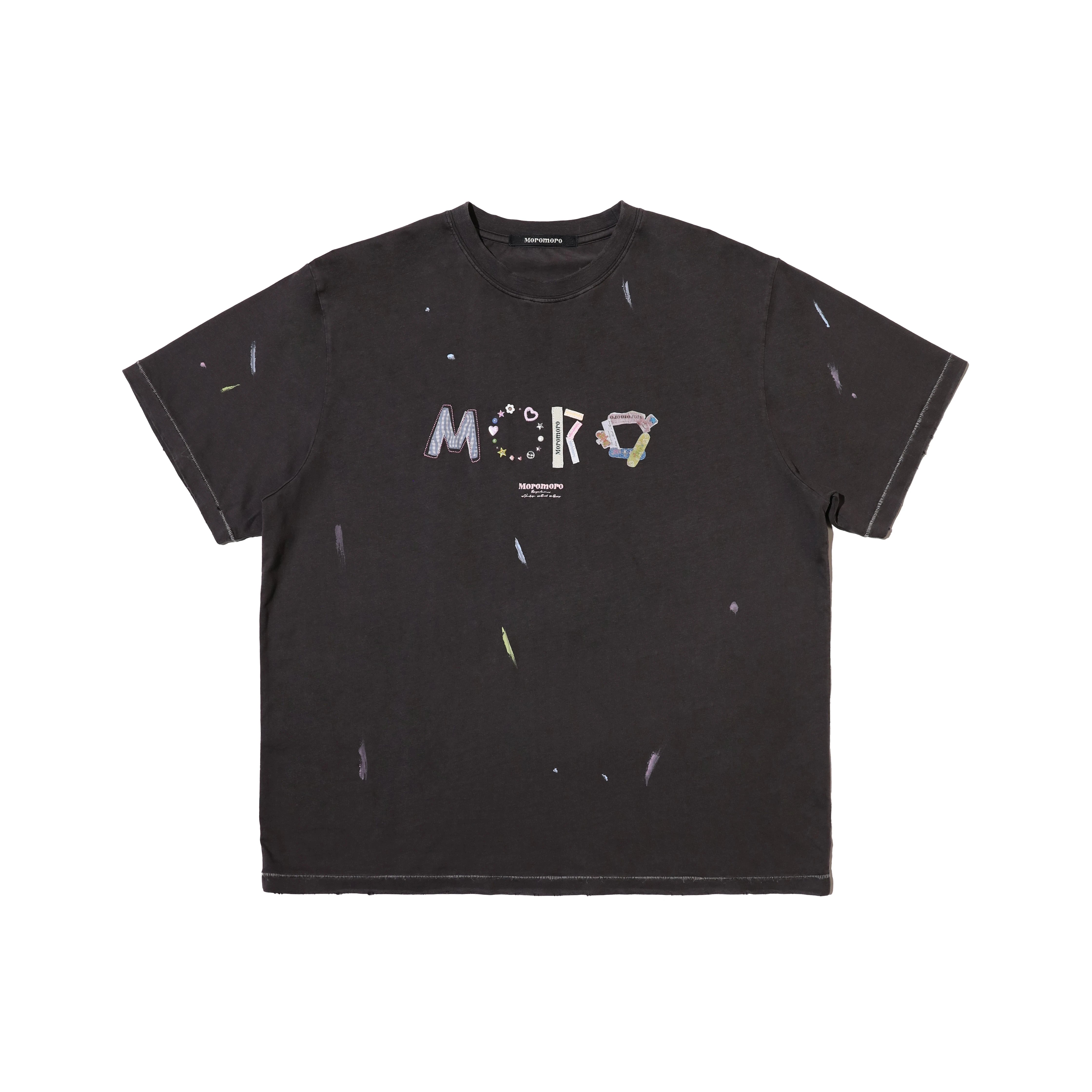 MoroMoro Colorful Rhinestone Splash T-Shirt