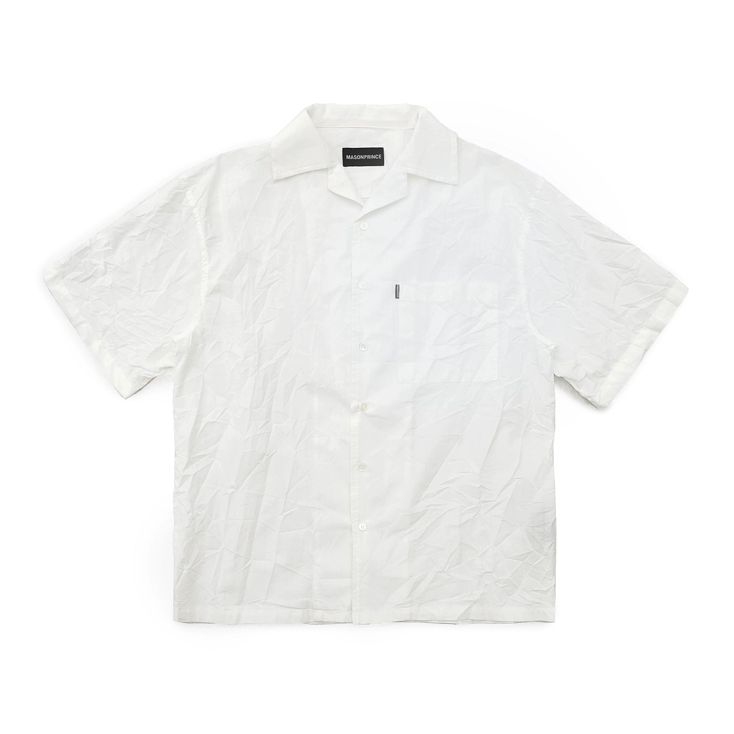 Mason Prince Crinkled Linen Vacation Shirt