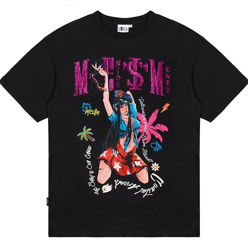 MEDM Summer Vibes Graphic Tee for Trendsetters
