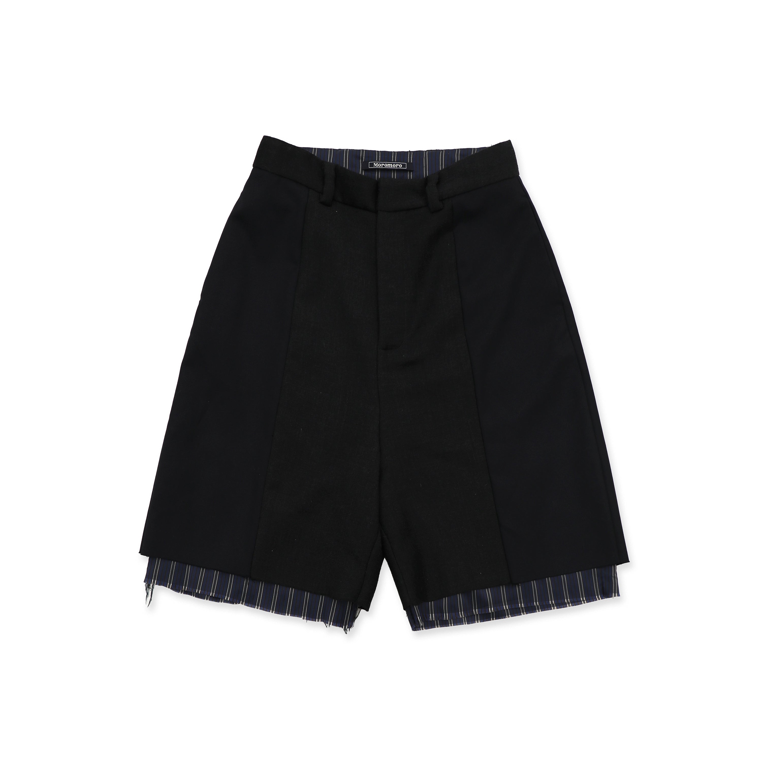 MoroMoro Women's Wool Patchwork Striped Trousers