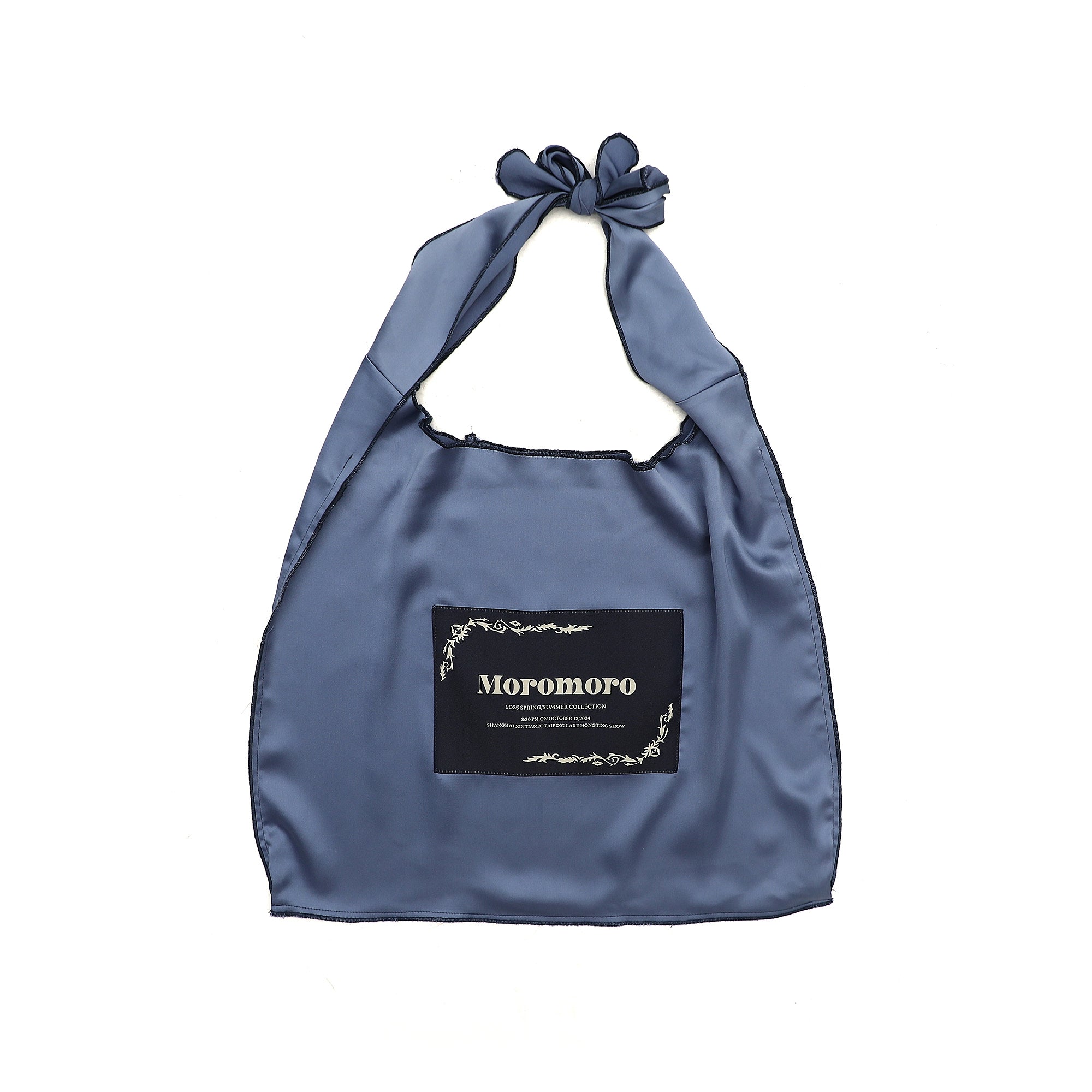 Moromoro Color-Collided Silk Strap Bag