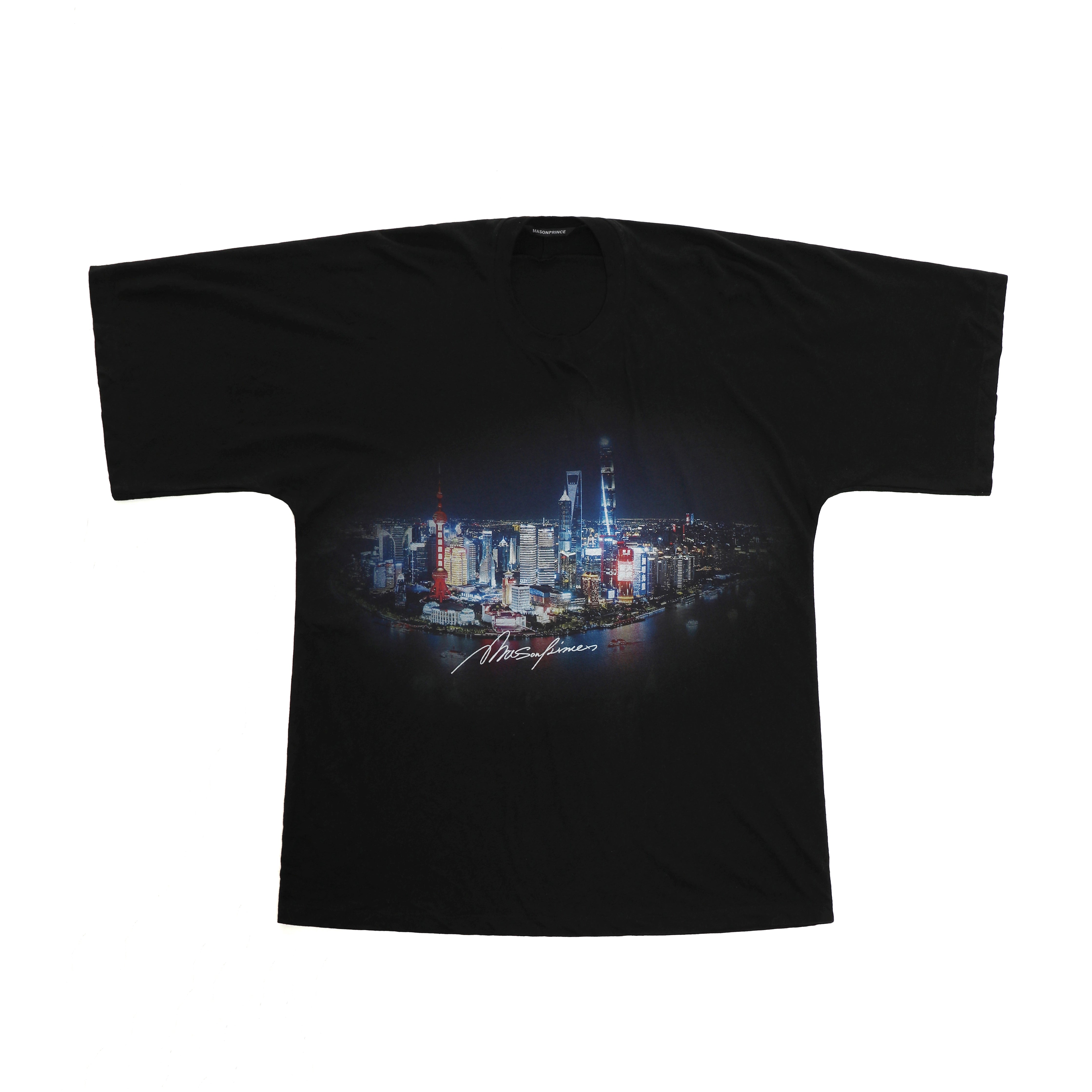MASONPRINCE Urban Skyline Oversized T-Shirt