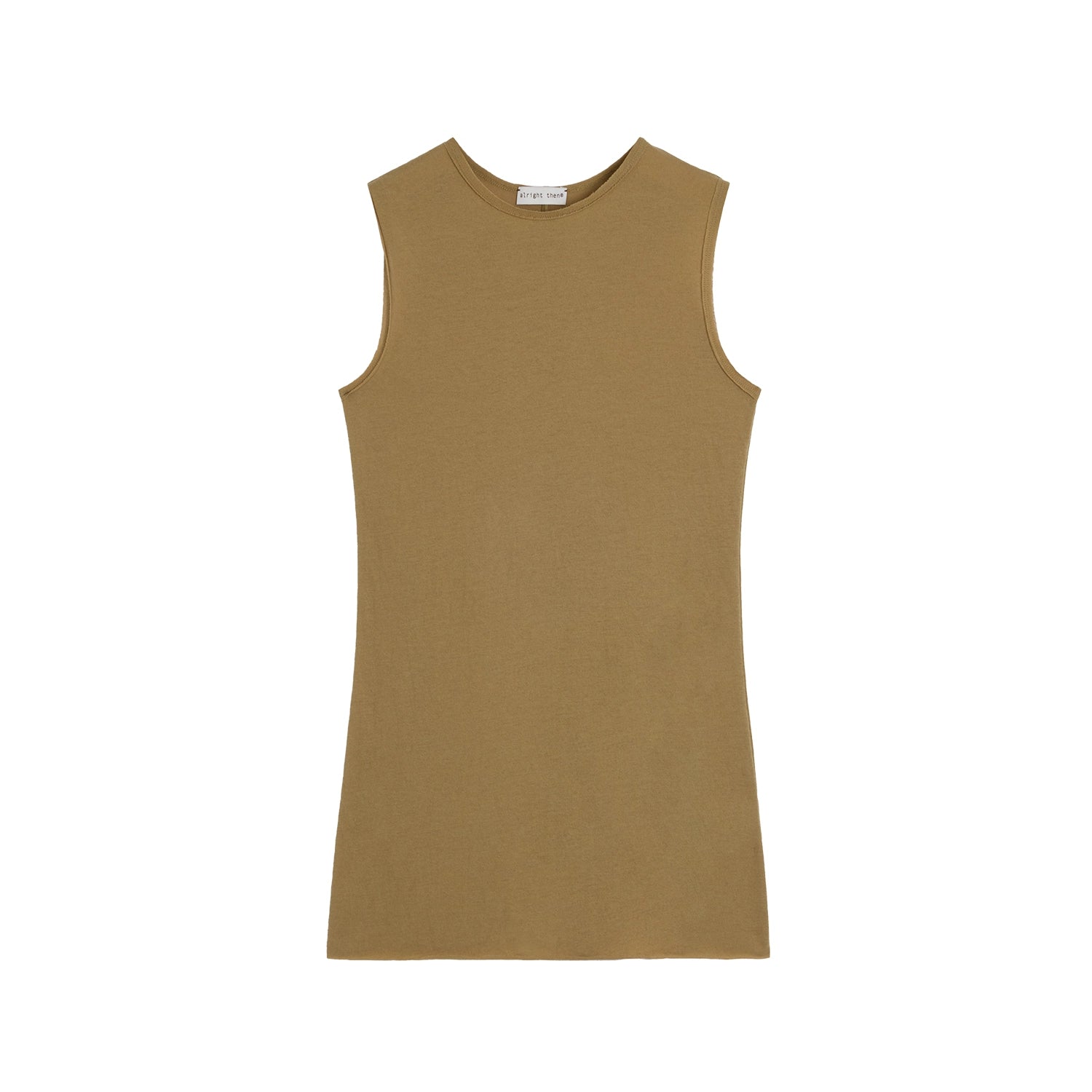 Alright Then Sleeveless Knit Top with Side Coverage