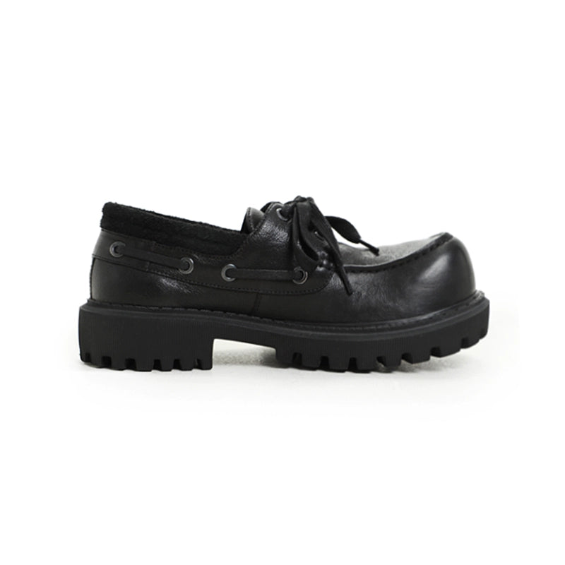 Mason Prince Leather Custom IP Sole Round Toe Casual Shoes