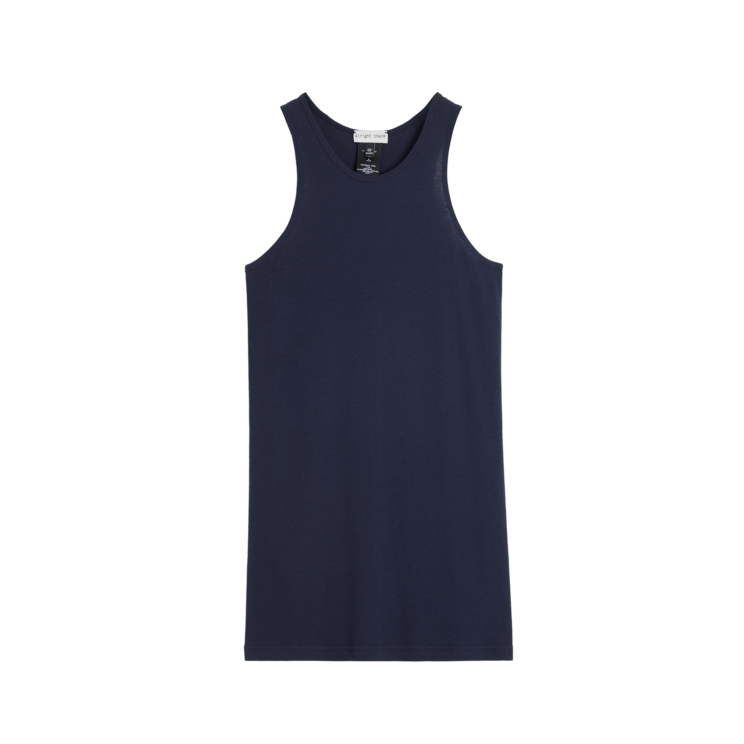 Alright Then Summer Multicolor Cotton Peplum Tank Top