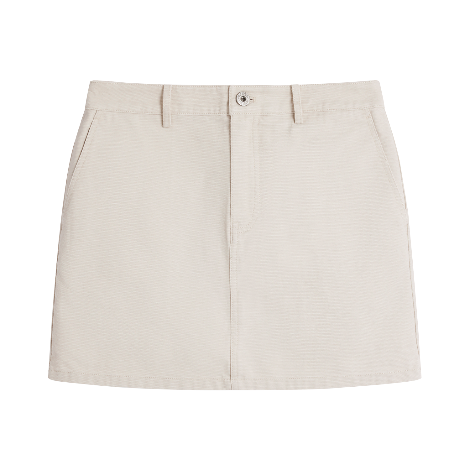 Alright Then Vintage Tri-Color Cotton Skirt