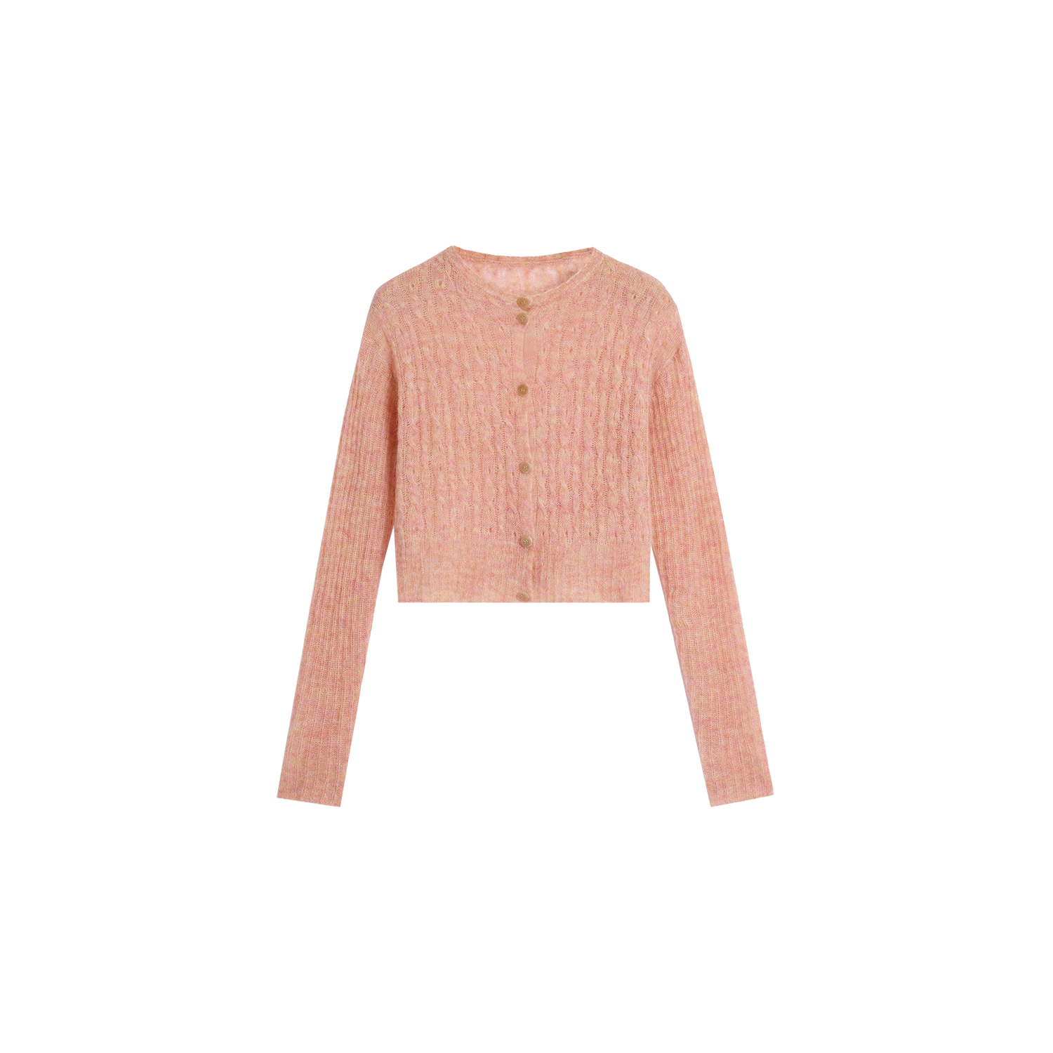 Alright Then Multicolor Alpaca Wool Sweater Cardigan
