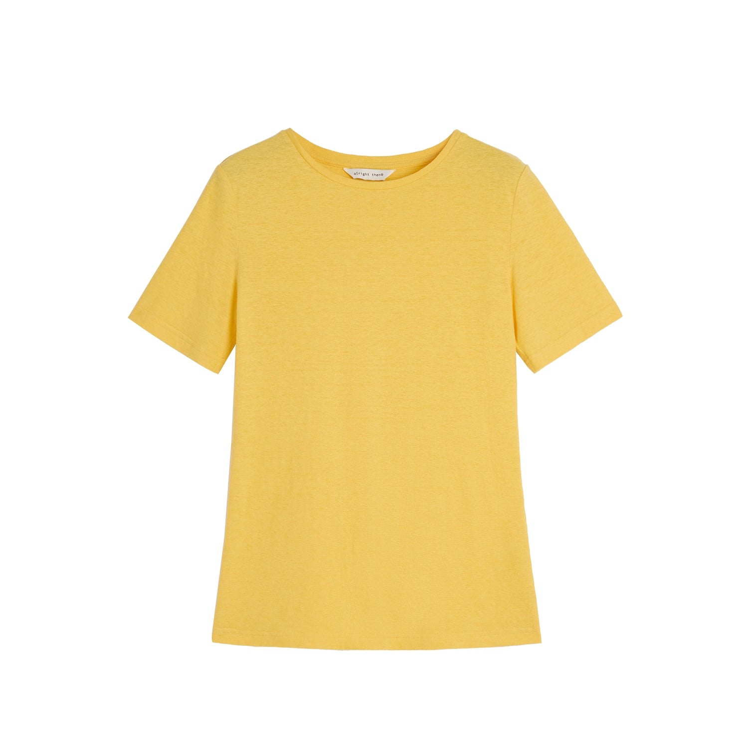 Alright Then Cotton Crew Neck Snowflake T-Shirt