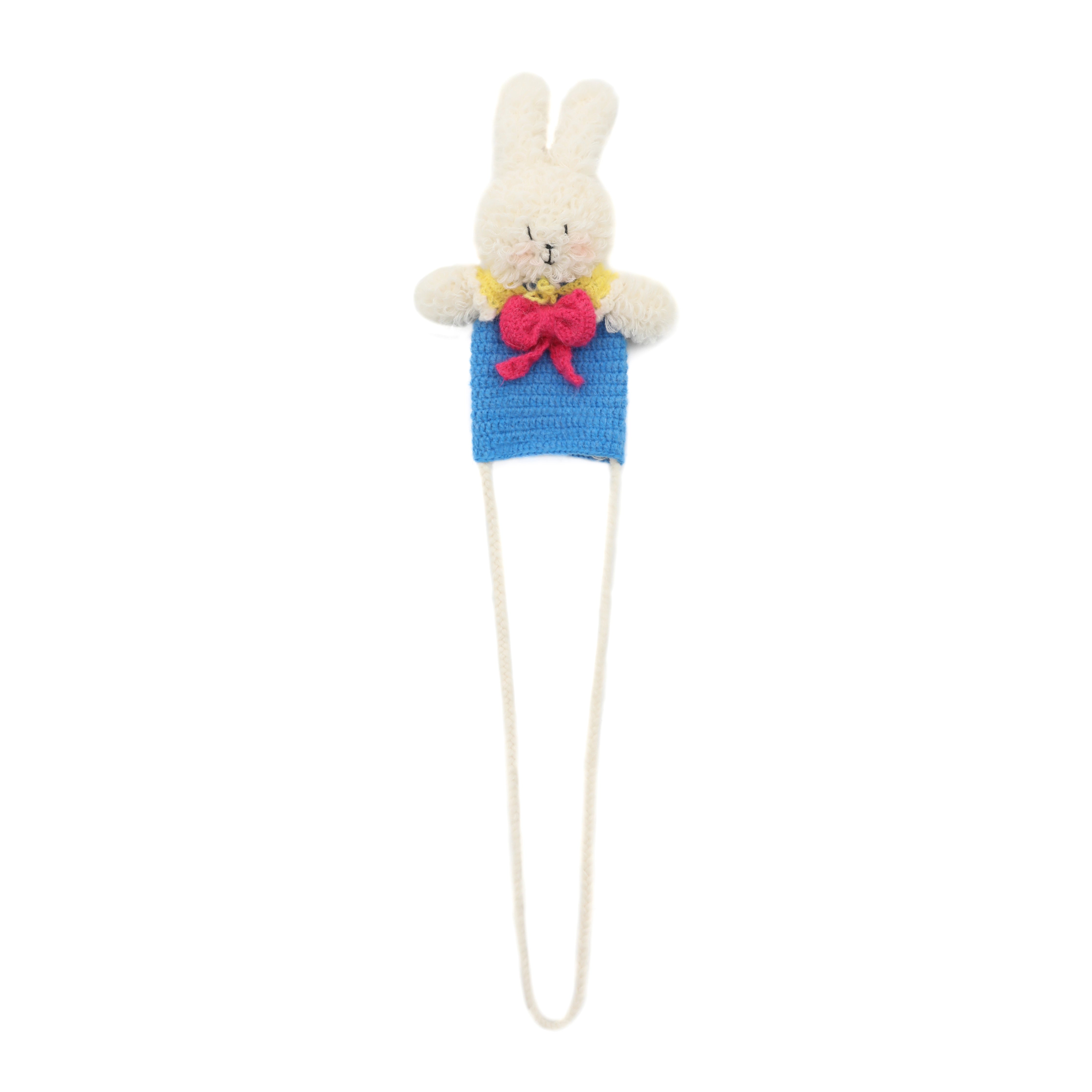MoroMoro Unique Rolled Rabbit Bow Shoulder Bag