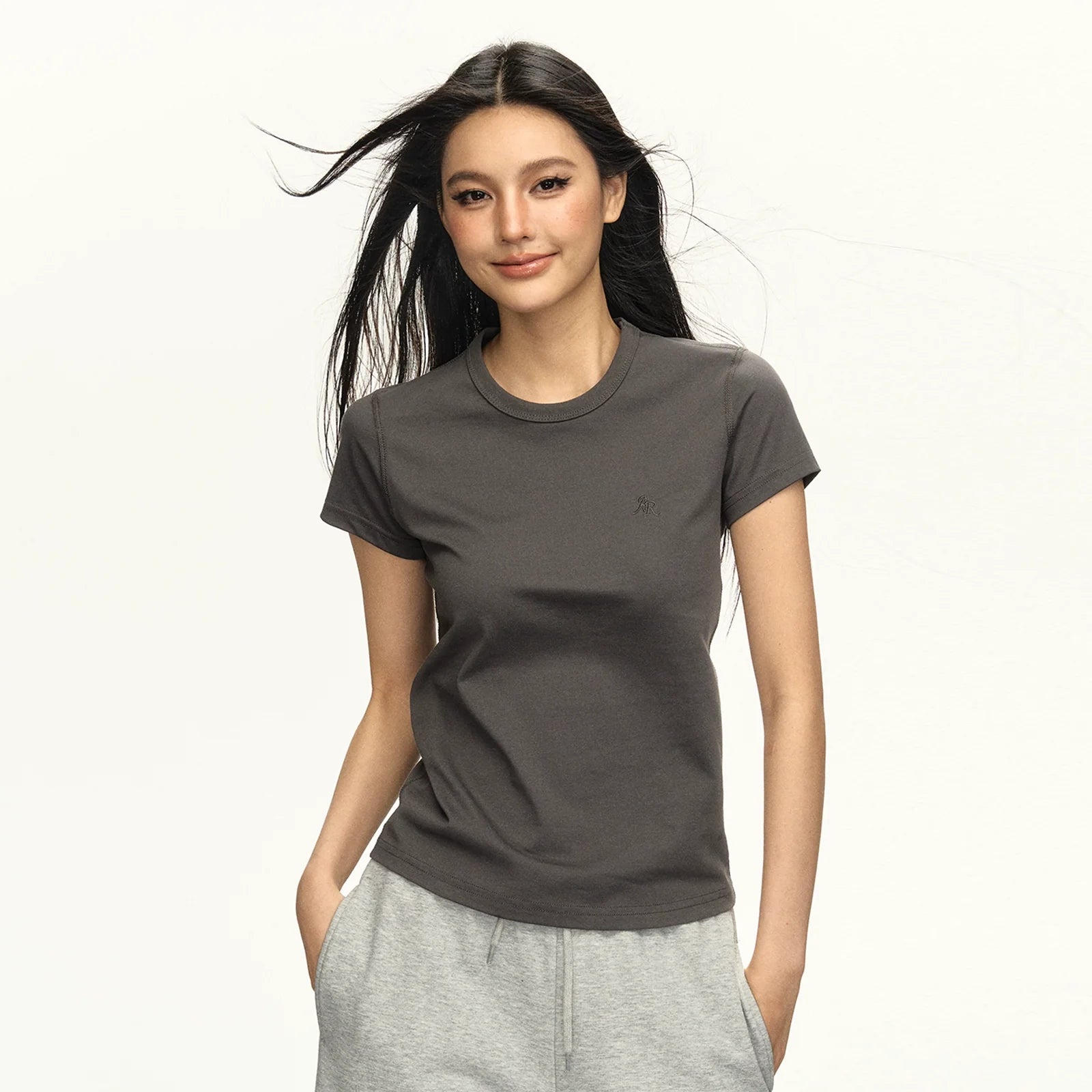 Ariseism Vintage Cool Feeling Sunscreen T-Shirt for Women