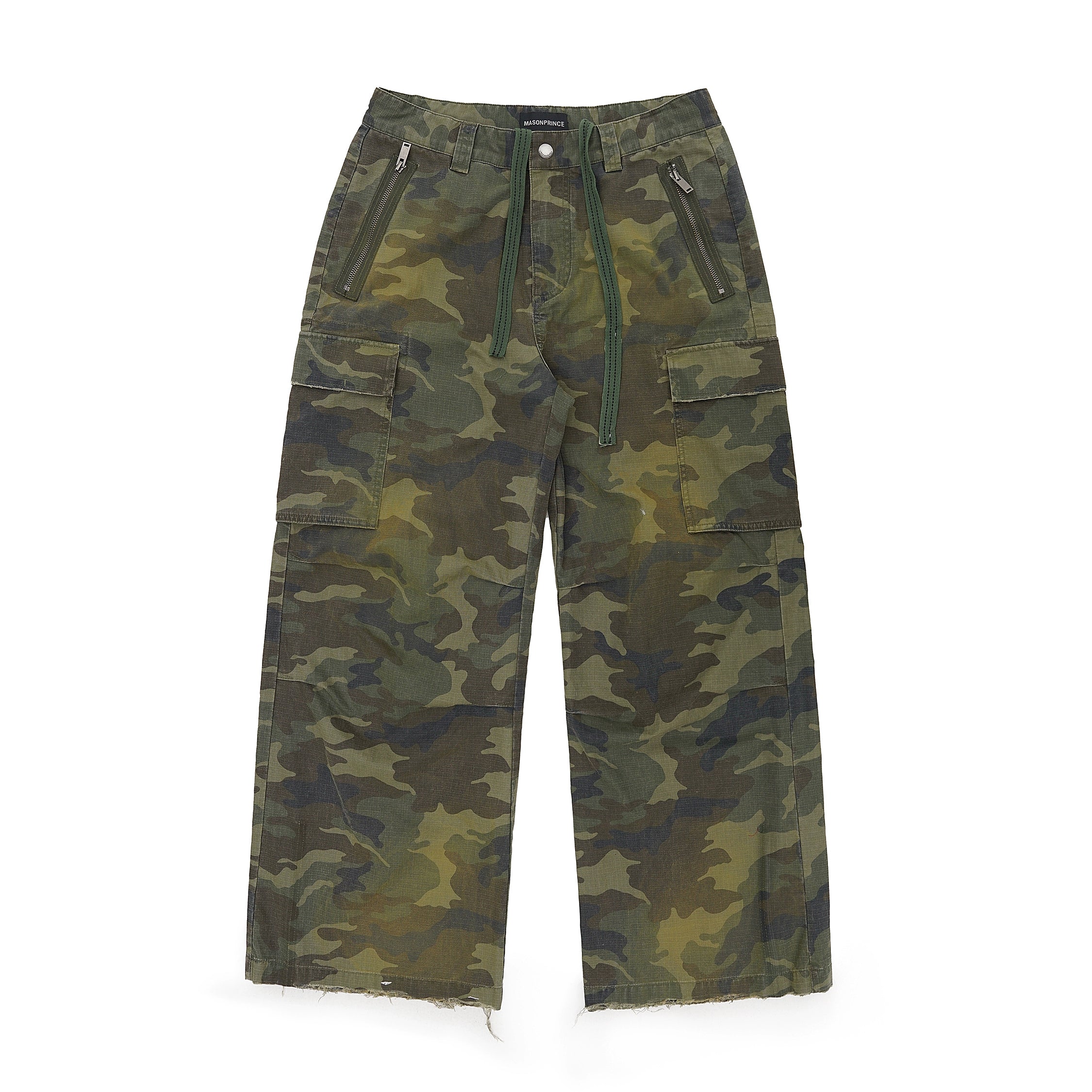 MASONPRINCE Camouflage Paratrooper Style Pants