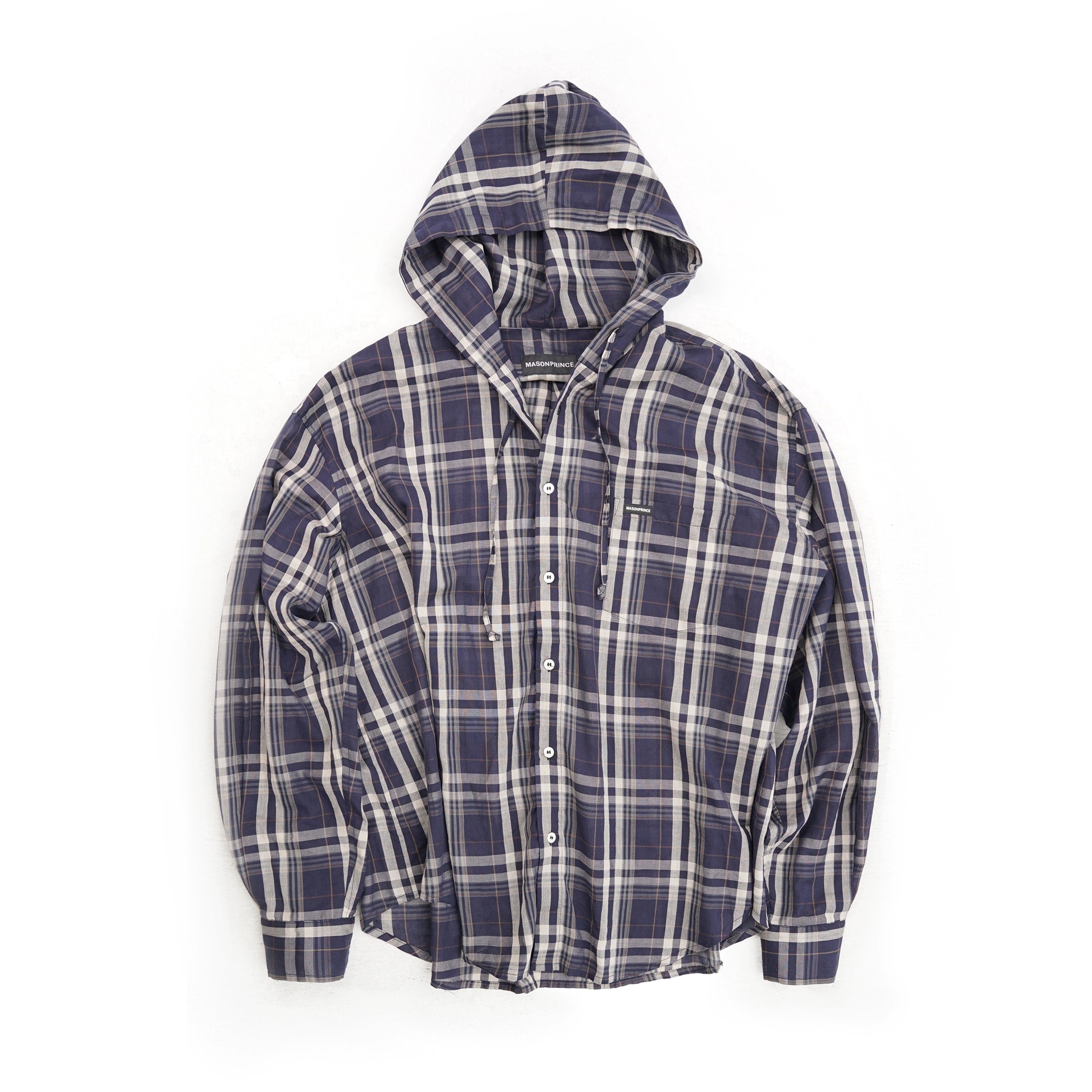 Mason Prince Lightweight Plaid Sun-Protective Shirt with Dual Style